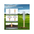 thumbnail image 4 of EastVita Post Hole Driver 8 LB 12 LB 18 LB 30 LB 37 LB Fence Post Driver T Post Driver Metal Manual Fence Post Hammer With Handle For Installing Fence Posts, 4 of 6