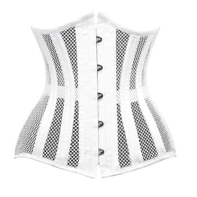Women 24 Double Steel-Boned Longline Heavy Duty Waist Trainer Corsets