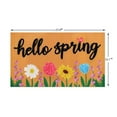 thumbnail image 3 of Penkiiy Welcoming Spring Decoration Door Mat Anti-slip Bottom Indoor Outdoor Carpet, 3 of 8