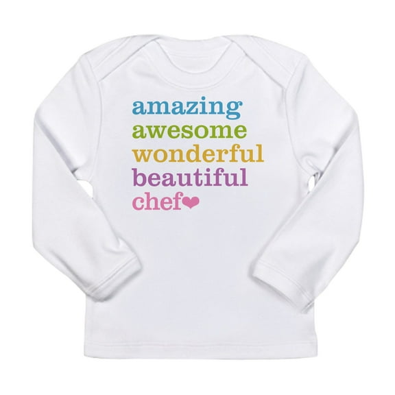 CafePress - Amazing Chef Long Sleeve T Shirt - Long Sleeve Infant T-Shirt