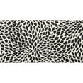 thumbnail image 3 of Leffler Home Emma Cube Onyx Tiny Leaves Upholstered Nailhead Ottoman, 3 of 4