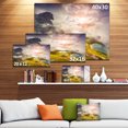 thumbnail image 3 of Sunrise on the Lakes Del Piani - Large Landscape Canvas Art Print, 3 of 4