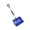 Blue, variant on 36.5" Snow Shovel for Snow Removal, Heavy Duty Snow Pusher with Ergonomic D-Grip Handle, 16" Wide Blade with Metal Wear Strip for Driveway, Sidewalk and Deck, Lightweight & Durable