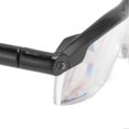 thumbnail image 2 of LED Magnifying Eyeglass HD Ergonomic Multi Lens LED Light Magnifier Eyeglass for Reading, 2 of 3
