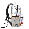 thumbnail image 3 of Balery Gnome Camping Fishing Mochila Escolar Impresa, Mochila Ligera para Viajes Casual, Mochila Duradera y Cómoda Multifuncional, Mochila para Laptop-One Size, 3 of 5