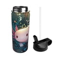 thumbnail image 2 of Vsdgher Whimsical Axolotl Fantasy for Insulated Stainless Steel Water Bottle,18oz Sports Water Bottle Stainless Steel Reusable Tumbler for Sports, Travel, and School, 2 of 8
