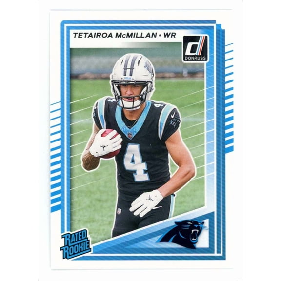 NFL 2025 Panini Donruss Football Rated Rookies Tetairoa McMillan #314