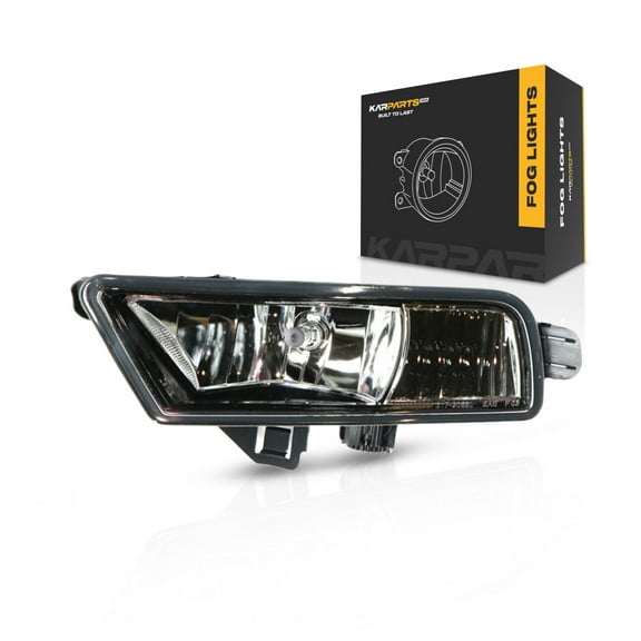 For Honda CR-V 2015 2016 Fog Light Driver Side | Front | Chrome Housing | Clear Lens | Replacement For HO2592140 | 33951-T1W-A11