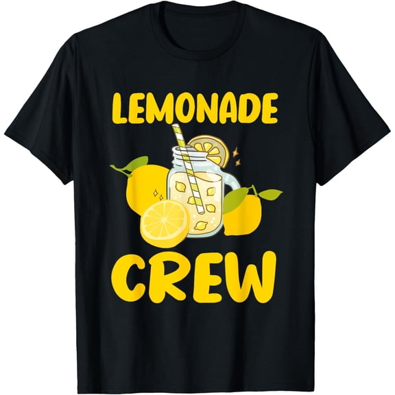 men and women can wear,Lemonade Crew Lemon Slices Juice Summer Citrus Summer Drink T-Shirt