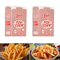 Close-Top Cardboard Popcorn Boxes,QZS Paper Popcorn Boxes,20pcs Disposable Snack Containers,Movie Night Supplies for Party
