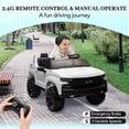 thumbnail image 3 of 2025 New 24V 2-Seater Electric Toy Car - Ride on Toys with Remote Control, Kids Electric Toy Car, Battery Powered, 4xSpring Suspension, LED Lights, Wireless Music, 3 Speeds, 3 of 6