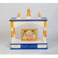 thumbnail image 4 of Wooden Mandir For Home & Office /Home Temple/Pooja Mandap /Wooden Pooja Chowki /Pooja Idols Storage Wall Handing Mandir Medium, 4 of 5