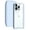 Light Blue, variant on For Apple iPhone 15 6.1 inch Flap Folio Card Slot Non Slip Magsafe Wireless Charging Shockproof Protective Hybrid Fold Case Cover Black