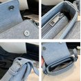 thumbnail image 6 of Kukuzhu Women's Hobo Bag Denim Shoulder Bag Handbag Underarm Purse Fashion Totes Top Handle Bag with Zipper, 6 of 8