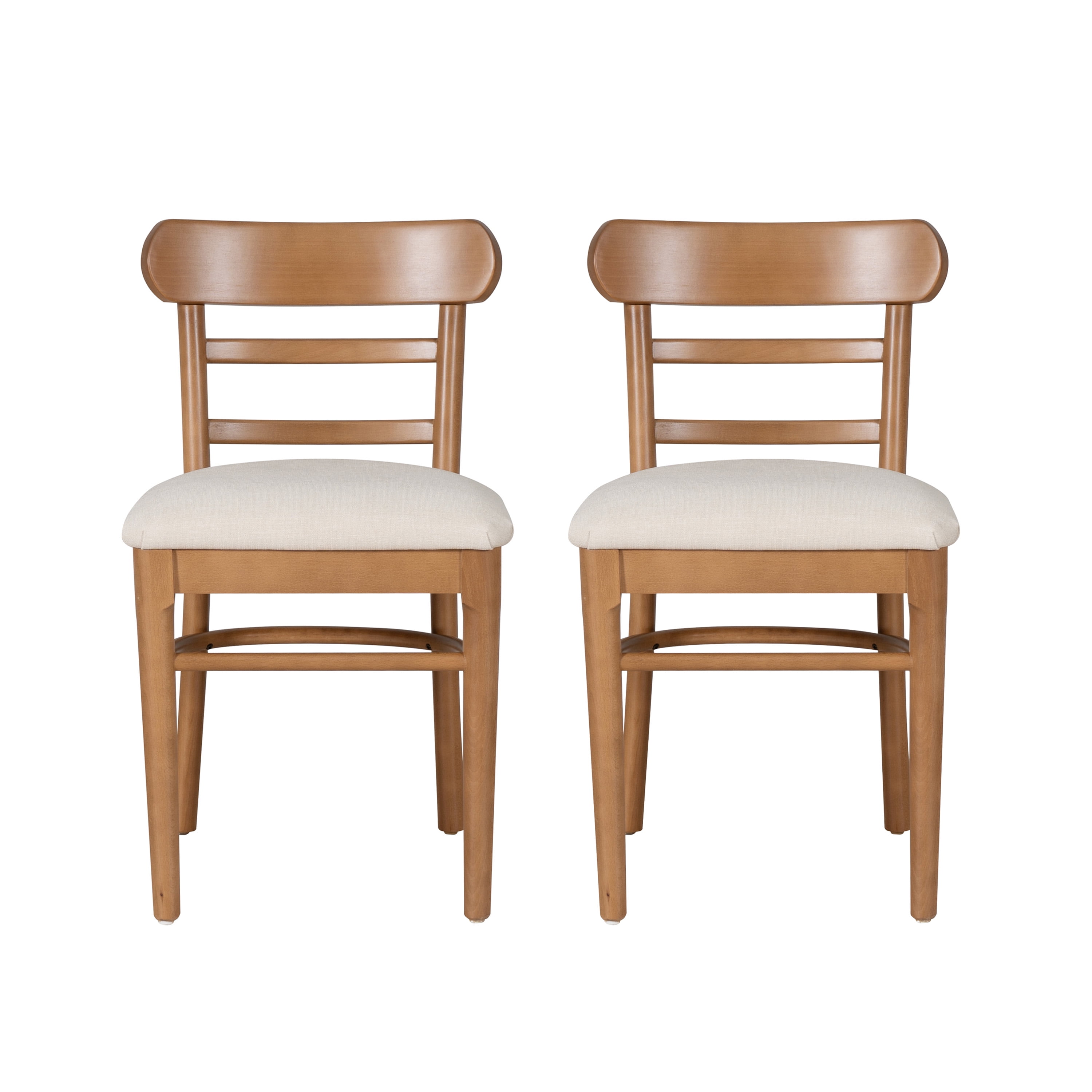 Linon Tuttle Chair Brown Gray Set Of 2