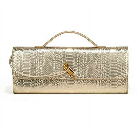 BestDanceGirls Unique Design Organza Top-Handle Bag with Crocodile Pattern Cover for Women s Fashionable Outfits and Evening Occasions