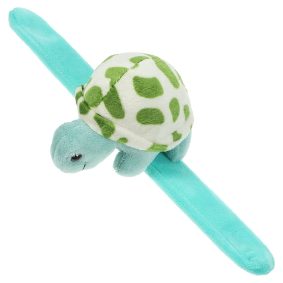 LOLIPPYY Plush Turtle Slap Band Wrist Band Soft Animal Bracelet 1Pcs