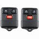 thumbnail image 1 of 2 Pieces Key Fob 3 Buttons Remote Car Key Replacement for Ford/Lincoln/Mazda/Mercury, 1 of 4