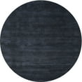 thumbnail image 1 of Ahgly Company Indoor Round Contemporary Dark Slate Gray Green Abstract Area Rugs, 3' Round, 1 of 6