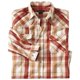 thumbnail image 1 of Atlas For Men - Camisa Cuadro de Popelina para Hombre (Crudo, Burdeos, Marrón), 1 of 2