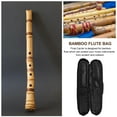 thumbnail image 3 of Raindrops Black Oxford Fabric Trombone Case with Adjustable Shoulder Strap for Home Musical Instrument Storage, 3 of 6