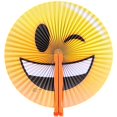 thumbnail image 2 of Rhode Island Novelty 10" Style Emoji Ventilateurs en Papier Pliable (Pack de 12), 2 of 4