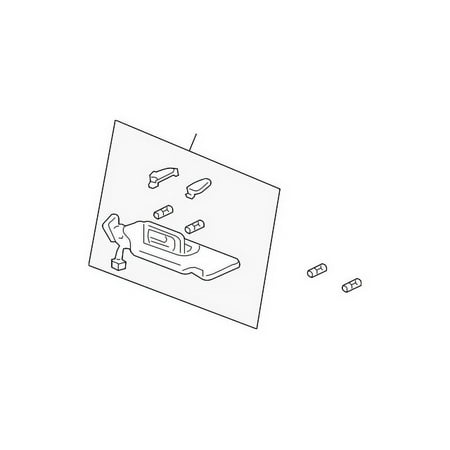 Genuine OE Honda Sun Visor - 83230-SDR-A02ZB
