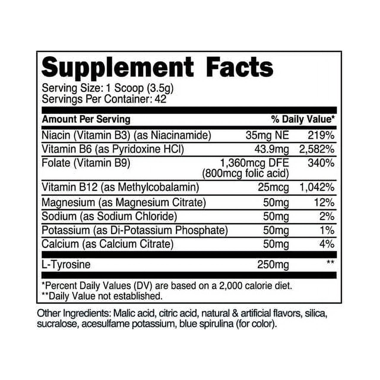 TransformHQ Hydration 42 Servings (Rocket Pop) - Electrolytes, Mental Clarity, Vitamins