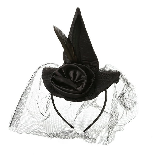 Guardoinrt Ladies' Halloween Witch Halloween Party Hat, Versatile, Soft Comfortable Essentials: Witch's Hat, Breathable, Suitable For Parties, Role-Playing