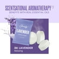 thumbnail image 3 of Cleverfy shower steamers aromatherapy - Tube gift box for women and adults.   Pack of 3 lavender shower bombs with essential oils for personal care and relaxation., 3 of 7