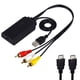thumbnail image 2 of Cable HDMI a RCA, convertidor HDMI a RCA, AV 3RCA CVBS compuesto a 1080P HDMI adaptador de audio y vídeo compatible con NTSC para HDTV, Apple TV, PC, portátil, Xbox, DVD, etc. (hembra a macho) Xemadio 2036002, 2 of 9