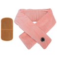 thumbnail image 2 of USB Heated Heating Scarf 3 Temperature Control Warming Neck Scarf Wrap for WinterPink, 2 of 5