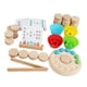 thumbnail image 5 of Juego de Juguetes Matemáticos Aritméticos, Material de Conteo Educativo Temprano, Interesante Juego de Clasificación de Colores, Juguete de Conteo Par, 5 of 9