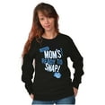 thumbnail image 3 of Ready to Snap Motherhood Humor Funny Women Plus Size Crewneck Sweatshirt Brisco Brands 2X, 3 of 5