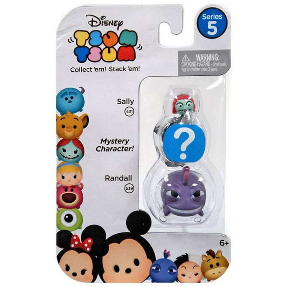 Disney Tsum Tsum Series 5 Sally & Randall Mini Figures, 3 Pack