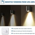 thumbnail image 4 of Halogen Bulb GU5.3 50W 12V, 800lm Warm White 2700K Dimmable, Halogen Spotlight Bulb MR16, pack of 6, 4 of 5