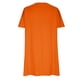 thumbnail image 5 of Vestido de Manga corta Puntoco de verano para mujer talla grande Naranja, 5 of 9