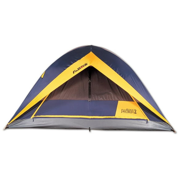 World Famous Spectrum Plus - Two Room Dome Tent - Sleeps 6 People