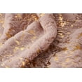 thumbnail image 5 of Queen Size Blankets Luxury Chinchilla Faux Fur Gilded Dust Pink Pillow (22 In. x 22 In.),King Size Blankets, 5 of 5