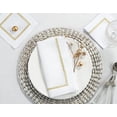 thumbnail image 4 of Saro Lifestyle Embroidered Border Table Napkin (Set of 4), 4 of 4