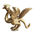 thumbnail image 3 of yuksok Feng Shui Brass Statue Decorative Animal Statue for Office Living Room Table Linnet, 3 of 9