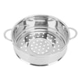 thumbnail image 1 of 304 Stainless Steel Double Ear Draining Design Steam Basket for Kitchen, Multifunctional with Draining Net for Buns and Vegetables, 1 of 8