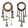 thumbnail image 6 of Promotions! Wall hung Door Handles Wind Chimes Hanging Decorations Wind Chime Rattan Rings Pray for The Blessing of Bell Witch Wind Chimes, 6 of 6
