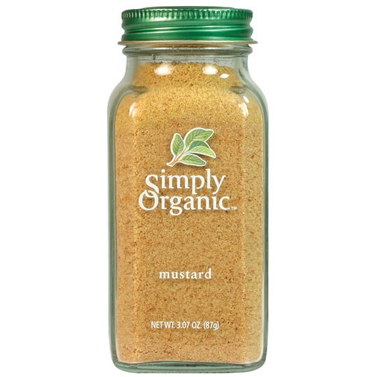 Simply Organic Mustard Seed Ground Certified Organic, 3.07 oz Container