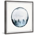 thumbnail image 2 of Parvez Taj "Rounded Foggy Forest" Framed Painting Print, 2 of 6