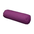 thumbnail image 1 of Lipstore Coussin Cylindrique Rond Accessoires de Traversin Soutien du Dos Housse Lavable Violet, 1 of 8