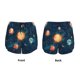 thumbnail image 3 of Balery Solar System And Planets Pantalones cortos deportivos para mujer con forro y dos bolsillos, elásticos, para entrenamiento, gimnasio, yoga-Small, 3 of 7