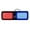 Blue, variant on 86 LEDs Strobe Light 12 Modes Emergency Flash Warning Sun Visor Sun Shield Lamp