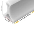 thumbnail image 4 of Practical Rubber Retaining Strip for Effective Water Blocking in the Shower, 4 of 10