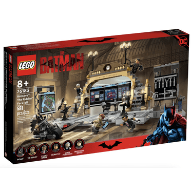 LEGO DC Batman Batcave: The Riddler Face-Off 76183 Building Kit; Cool Gotham City Batcave Toy for Kids Aged 8  (581 Pieces)